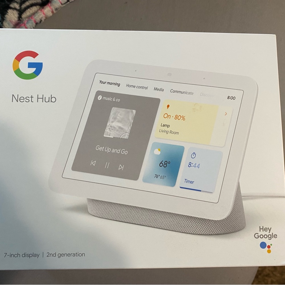 Google nest hub and cam